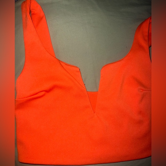 Small Orange Crop Top - Picture 5 of 7